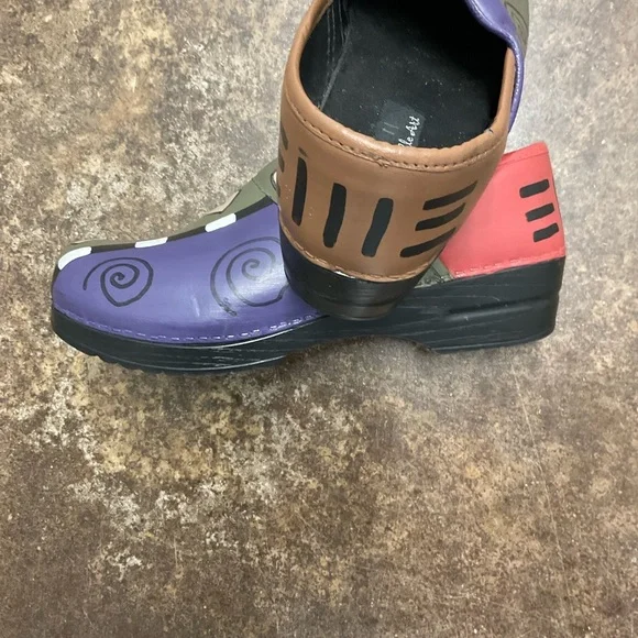 Jill Stein Wearable Art Clogs Size 11 - Picture 4 of 4